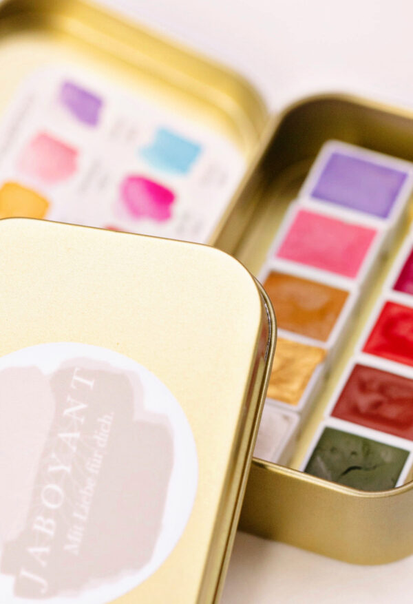 JABOYANT Aquarellkasten GOLD