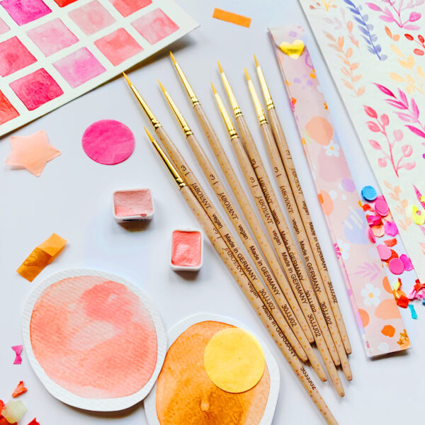 VEGANER Aquarellpinsel – Bild 5
