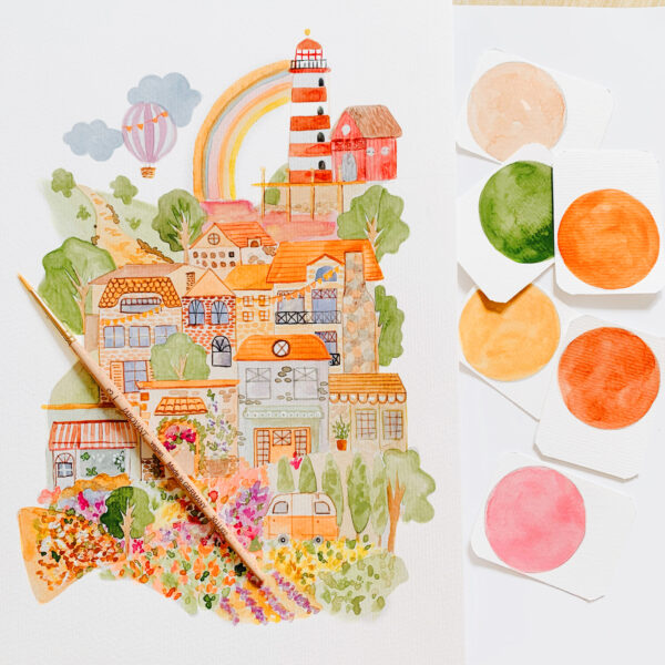 VEGANER Aquarellpinsel – Bild 6