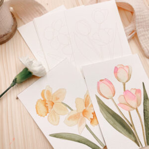 Ausmal-Set „PURER FRÜHLING“