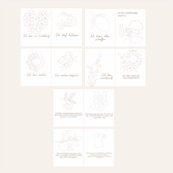 Affirmations & Ausmalbox „INNER LIGHT“ – Bild 13