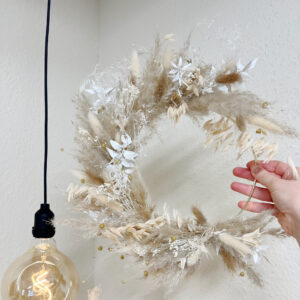 BOHO-Trockenblumenkranz Event