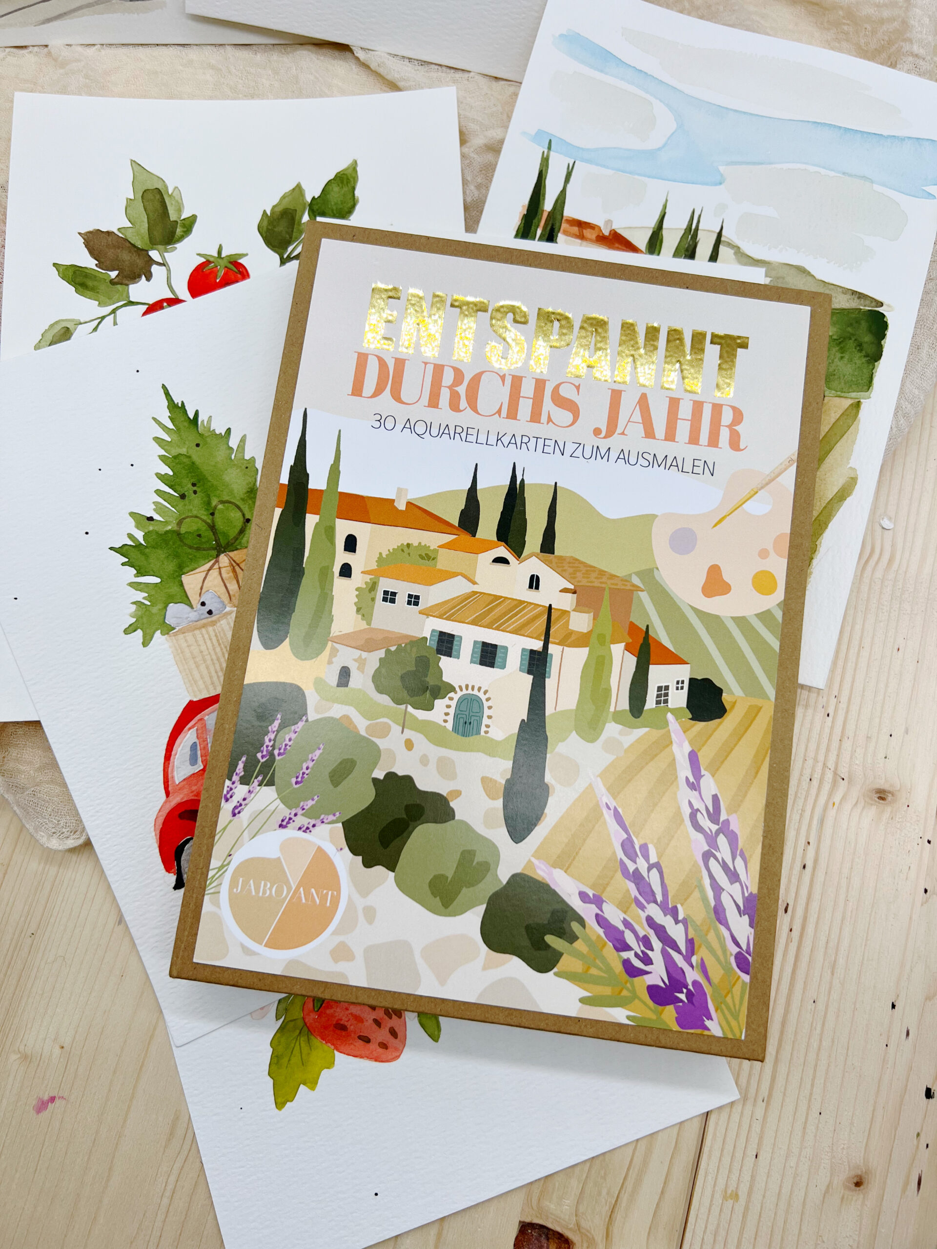 Ausmalbox “ ENTSPANNT DURCHS JAHR“ – Bild 2