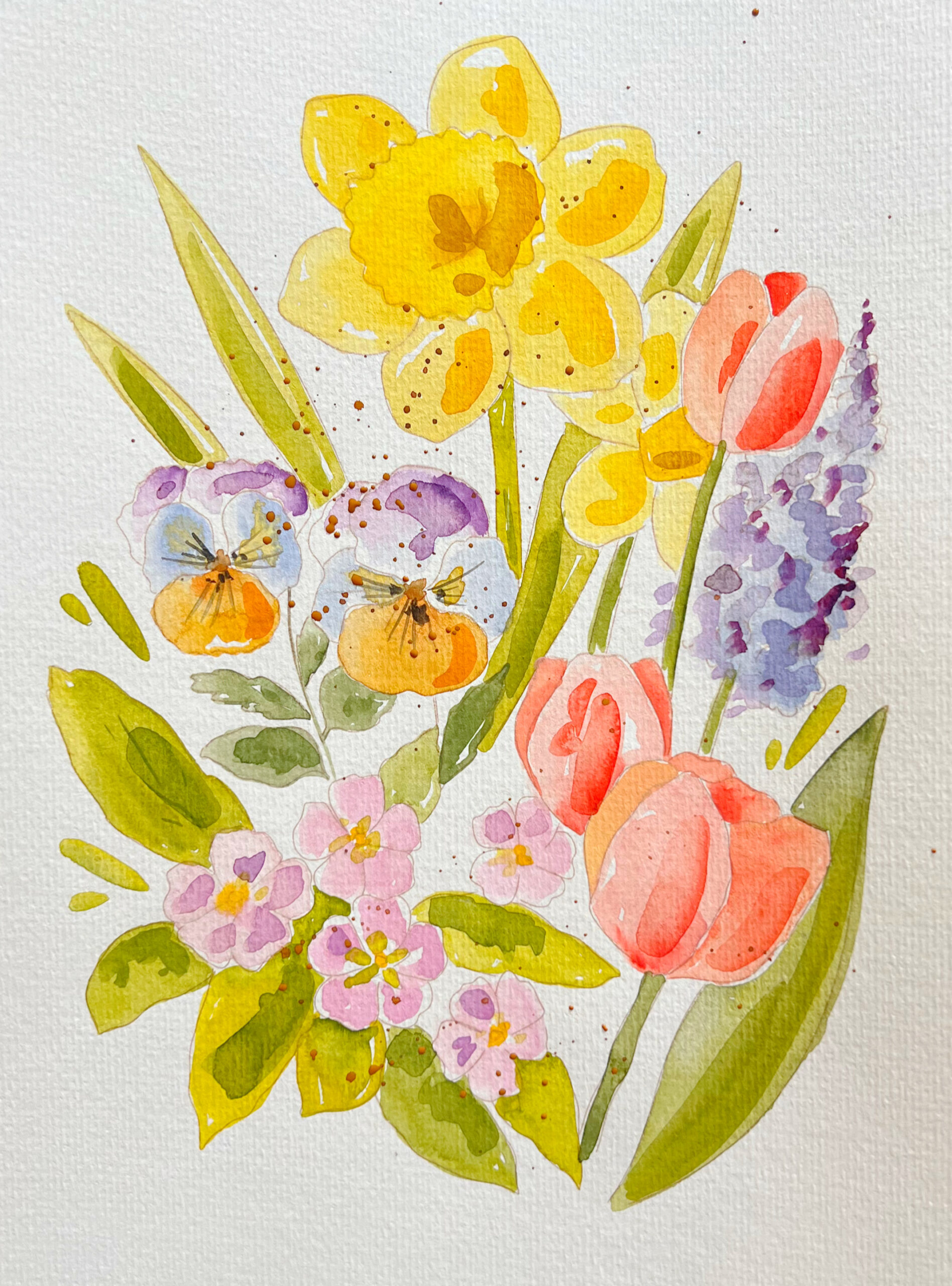 AUSMALMAPPE „Bunter Frühling“ – Bild 4