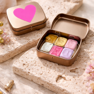 Golden Blush – Aquarell Mini-Set