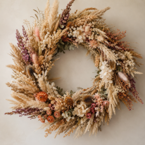 Trockenblumenkranz-Event September