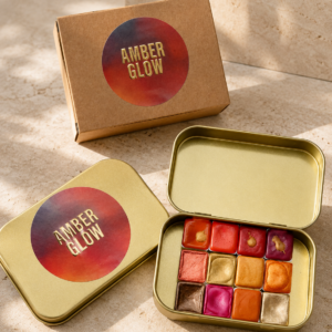 AMBER GLOW – Herbstaquarellkasten